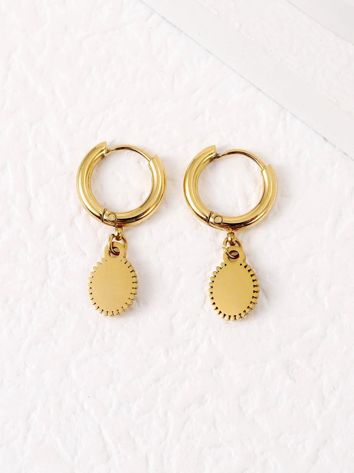 Sun-Kissed Hoops Earrings